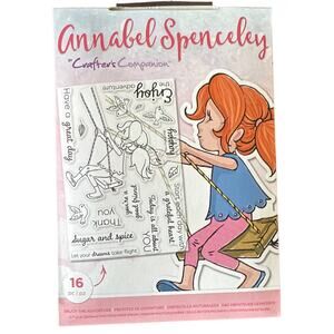 Crafter's Companion Annabel Spenceley - Enjoy The Adventure Stamp Set - NEW